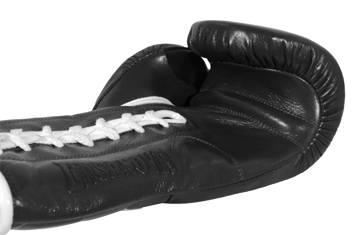 週末価格 RSC products Casanova グローブ 黒 8oz NEW) Casanova® Boxing Professional Lace-Up Boxing Gloves - Black