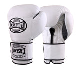 Casanova Boxing® Professional Hook & Loop Training Fight Gloves - White