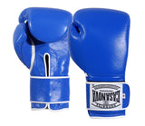 (NEW) Casanova® Boxing Professional Hook & Loop Boxing Gloves - Blue