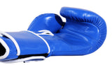(NEW) Casanova® Boxing Professional Hook & Loop Boxing Gloves - Blue