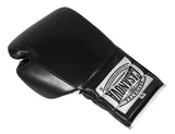 (NEW) Casanova® Boxing Professional Lace-Up Boxing Gloves - Black