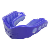 Shock Doctor Classic Gel Max Blue Mouthguard w/ Tether (Adult 11+) - Moldable To Mouth
