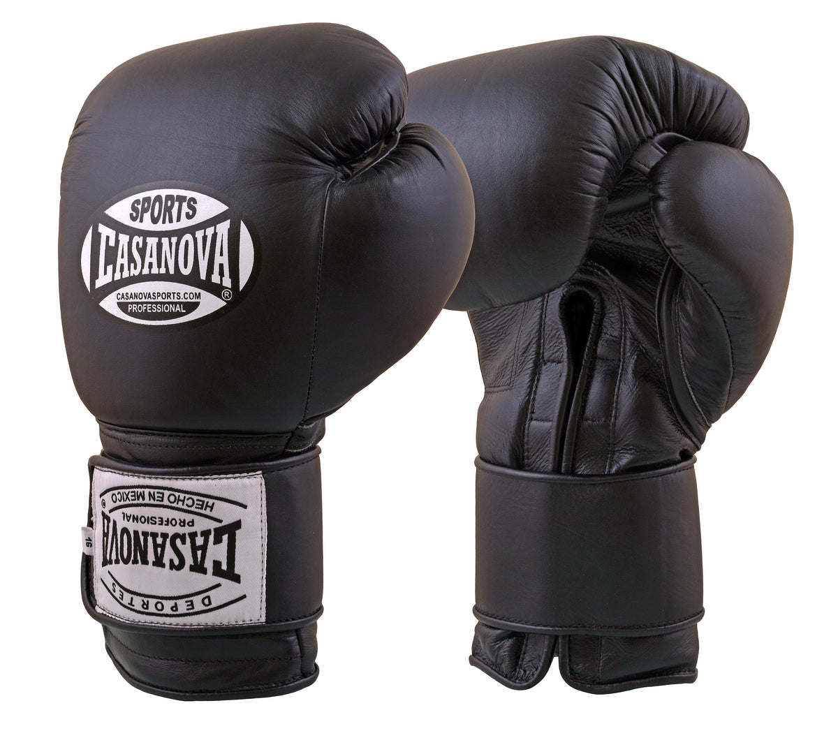 Loop Boxing Casanova Boxing® Hook & Loop Training Gloves - Black
