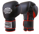Casanova Boxing® Hook & Loop Training Gloves - Black/Red