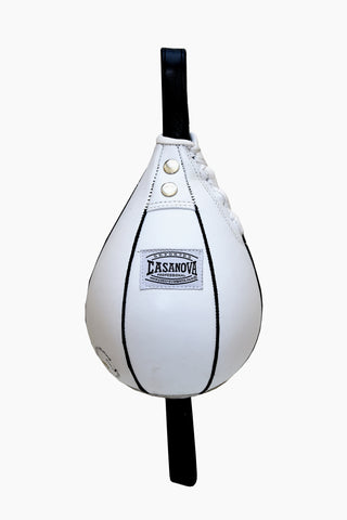 Casanova Boxing® Double End Teardrop Speed Bag - White